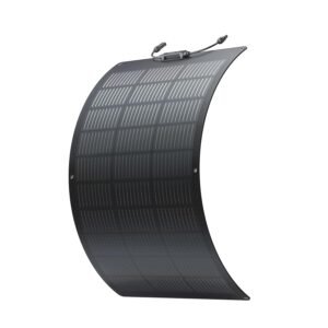EcoFlow 100W Flexible Solar Panel with IP68 Waterproofing & High Efficiency Solar Modules for Roofs, RVs & More