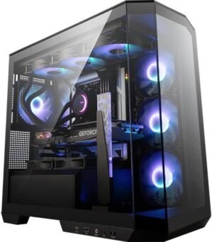 Stormforce Crystal Gaming PC – AMD Ryzen 7 7800X3D | NVIDIA GeForce RTX 4070 Ti Super 16GB | 1TB SSD | 32GB RAM | WiFi | Windows 11 | MSI Pano Black |