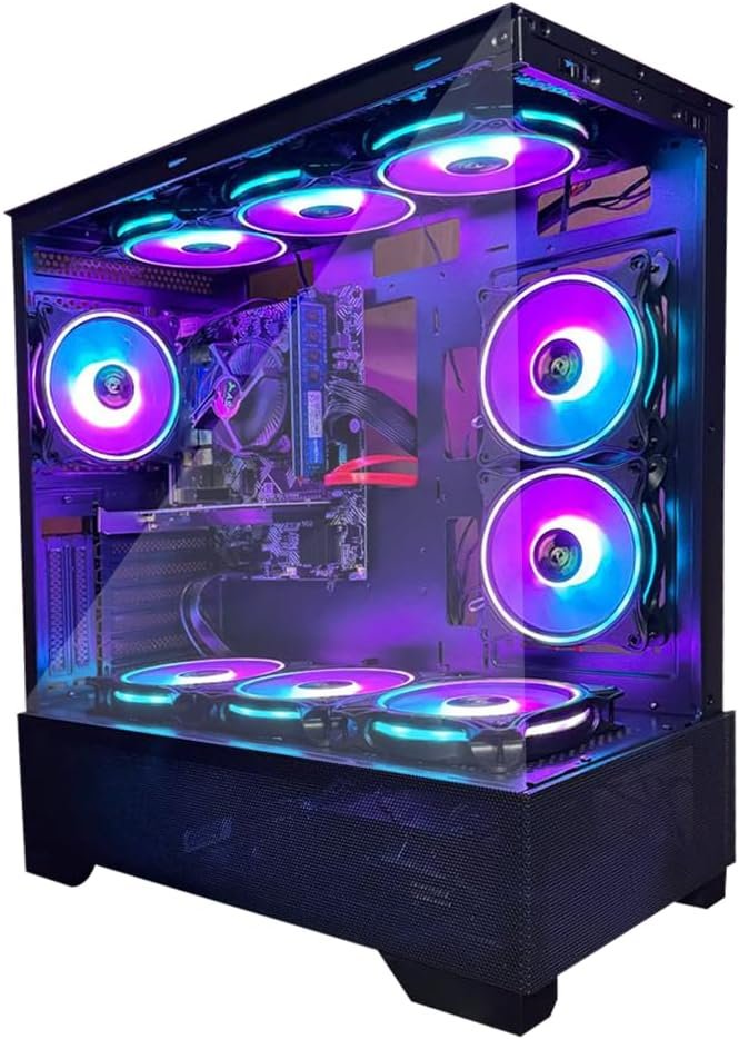 Computek Gaming Tower • Intel Core i7• Nvidia RTX3050 6GB Graphics Card • 16GB RAM • 256GB SSD+1TB HDD • 500W 80+ PSU • Black RGB Gaming Case • Wi-Fi • Windows 11•