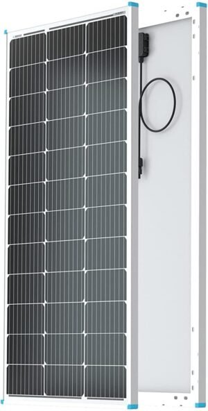 Renogy 100 Watt 12 Volt Monocrystalline Solar Panel (Compact Design)