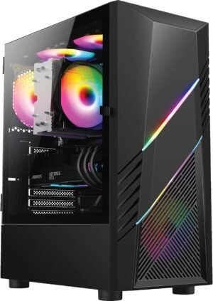 BCC EOS i5 1030 GAMING PC COMPUTER Intel I5, GT 1030, 16GB RAM, 1TB Storage HDD With 256GB SSD, Windows 11, WiFi (PC Only)