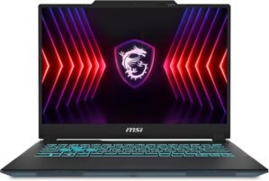 MSI Cyborg 14 Inch 16:10 FHD+ Gaming Laptop – (Intel Core i7-13620H, NVIDIA GeForce RTX 4060, 16GB RAM, 512GB SSD, Windows 11 Home) – Translucent Black