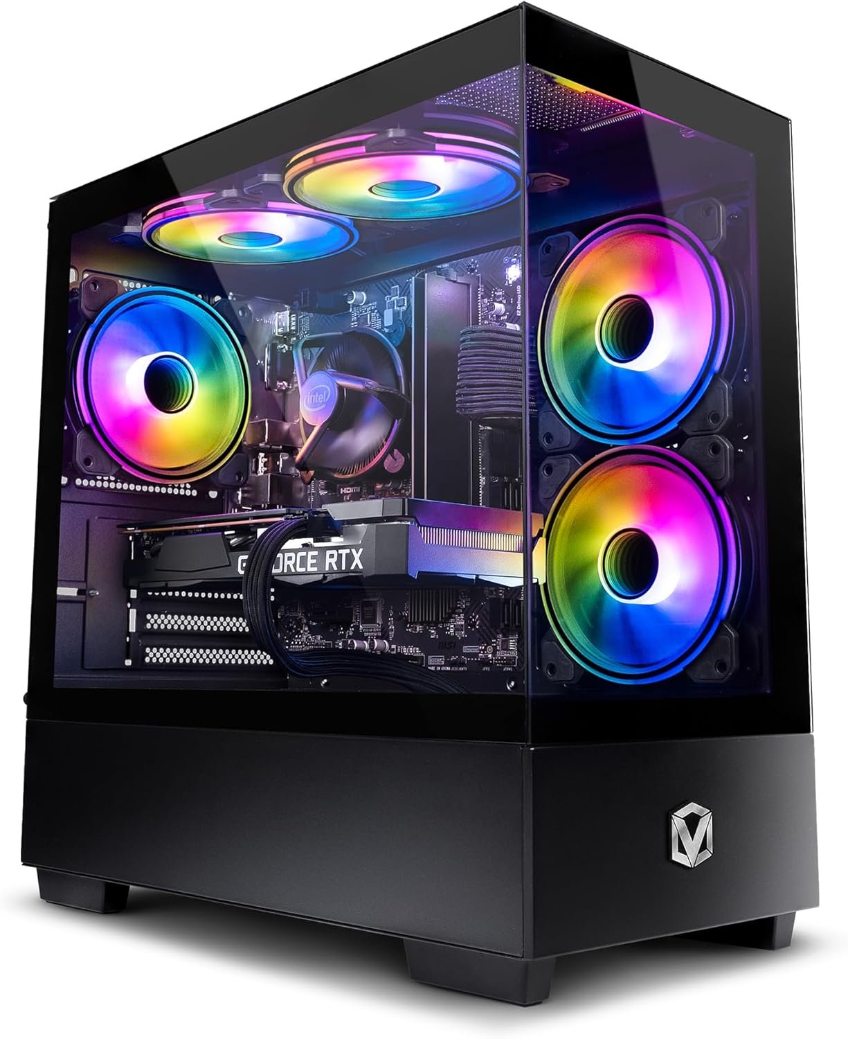 Vibox IV-83 Gaming PC - 8 Core i9 Intel 11900 Processor - Nvidia RTX 4060 OC 8GB Graphics Card - 16GB RAM - 1TB NVMe SSD - Windows 11 - WiFi