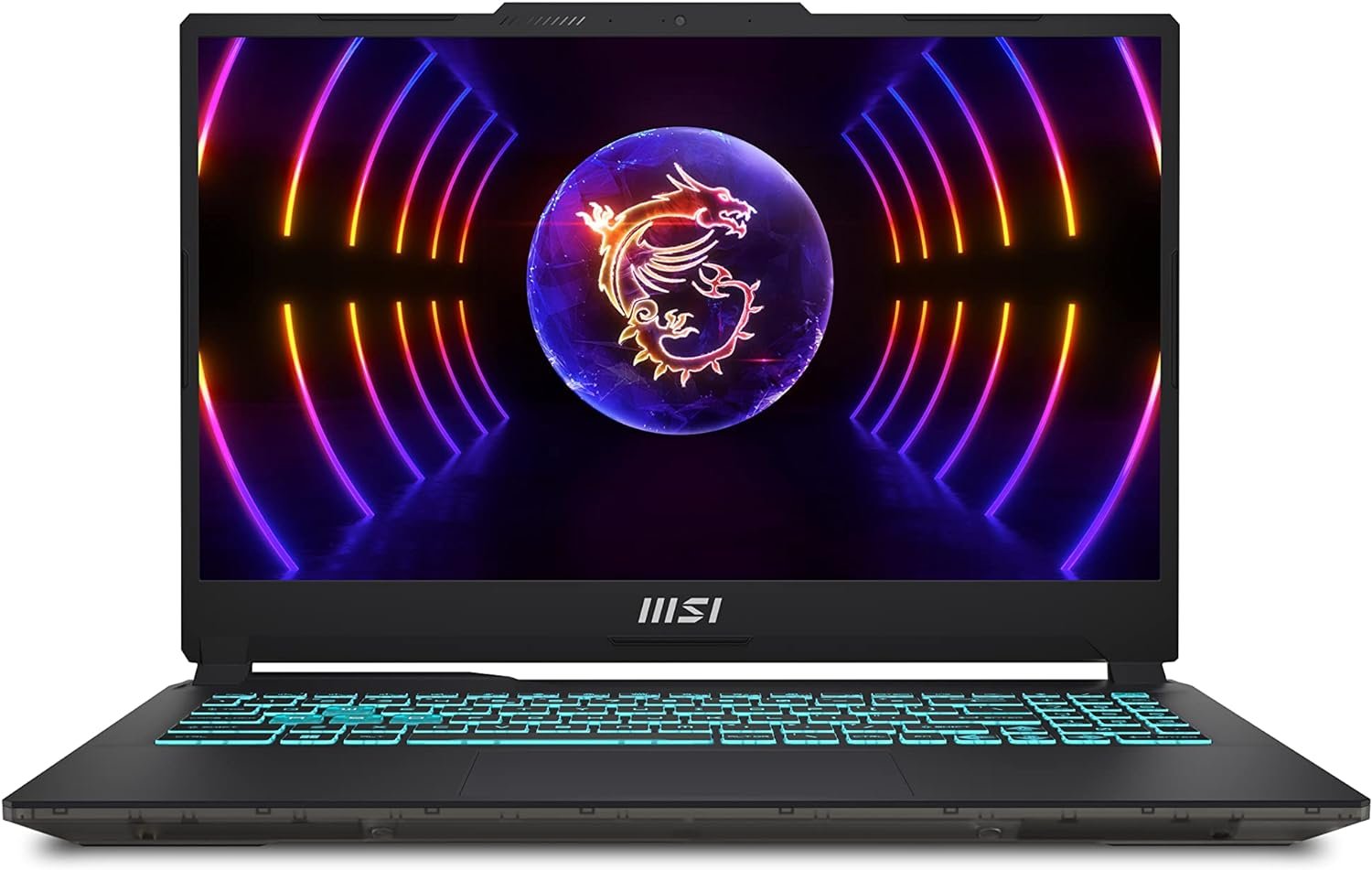 MSI Cyborg 15 Inch FHD Gaming Laptop - (Intel Core i7-12650H, Nvidia GeForce RTX4060, 16GB RAM, 512GB SSD, Windows 11 Home) - Translucent Black