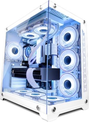 Vibox VIII-201 Gaming PC – Intel i9 11900F Processor – Nvidia RTX 3060 12GB Graphics Card – 32GB RAM – 1TB NVMe SSD – 700W PSU – Windows 11 – WiFi