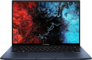 Asus Zenbook 14 UX3402ZA 14″ 2.8K 400nits Laptop (Intel i5-1240P 12-Core Processor, 8GB RAM, 512GB PCIe SSD, Backlit Keyboard, Windows 11) Intel EVO Certified