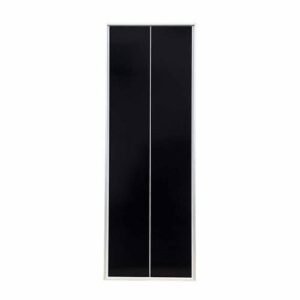 MobIsolar 200W Monocrystalline Solar Panel 12 Volt High-Efficiency Monocrystalline Module PV Power for Caravan Camper Boat RV Battery Off-Grid