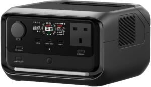 EcoFlow RIVER 3 Plus Portable Power Station – 286Wh LFP Battery, 1200W Output, 16 Hr Runtime for