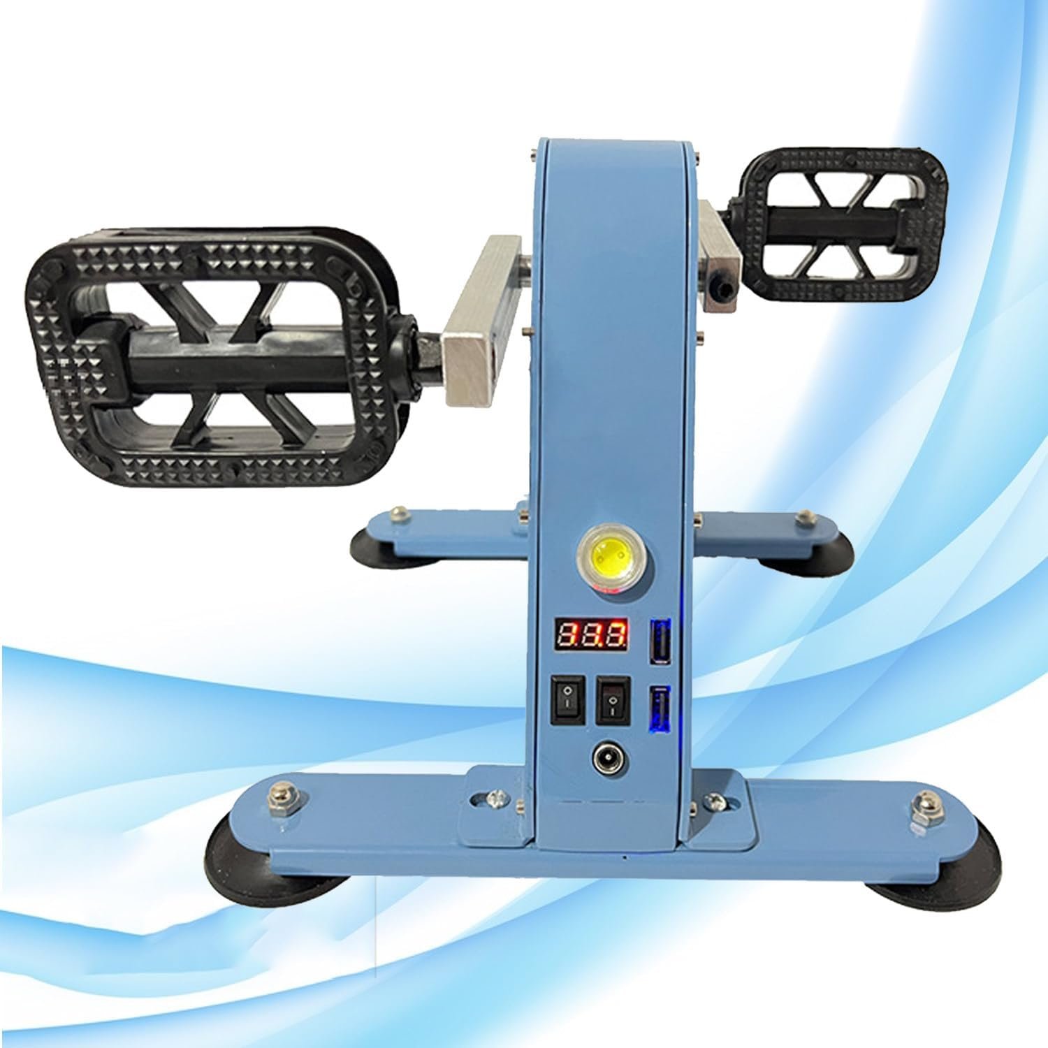 DRFGHK Pedal Generator, 100W Portable Foot Pedal Generator, Emergency Power Supply