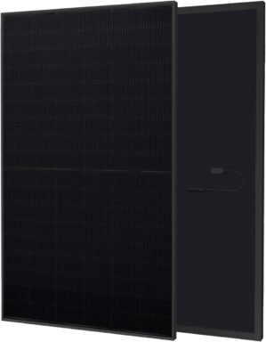 Voltacon Solar Panel 425Watt Half-Cut 108 Cells Renesola Monocrystalline 22% Efficiency All Black Frame