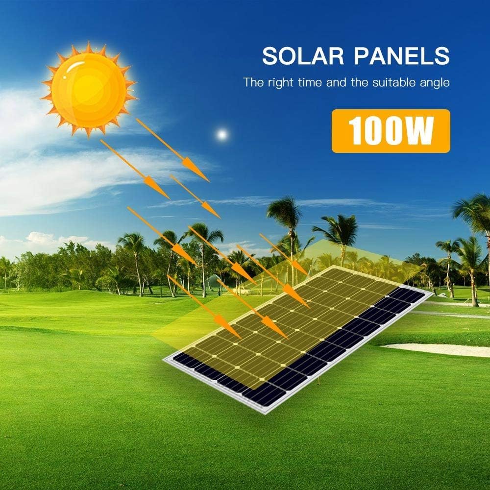 AADDFDD 200W(220W) Wind & Solar Kit/Hybrid System kit: 100W Turbine Generator 120W Monocrystalline Panel +Wind Controller+Solar Charge Controller+Accessories - Image 7