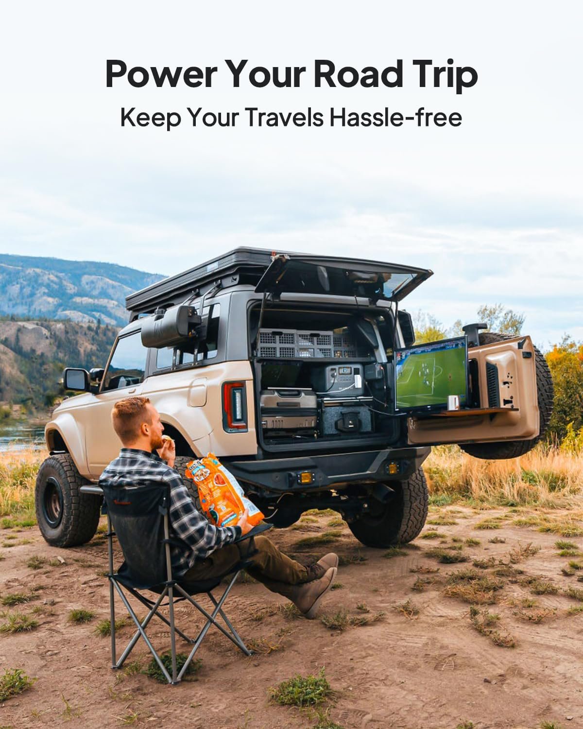 BLUETTI Charger 1, 560W Alternator Charger, Fast DC-DC for Portable Power Stations, 6X Faster Than Cigarette Chargers, Compatible with 95% Solar Generator, Perfect for Road Trips, RVing - Image 8