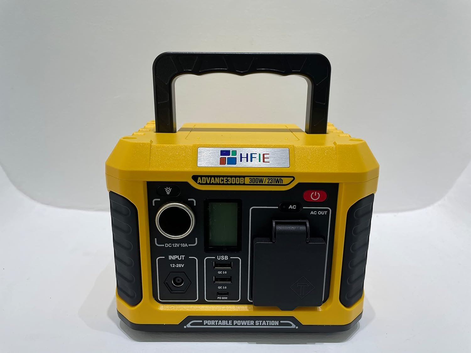 HFIE Portable Power Station ADVANCE300, 300wh LiFePO4 Battery, Solar Generator (Solar Panel Not Included) for Outdoor Camping/RVs/Home Use
