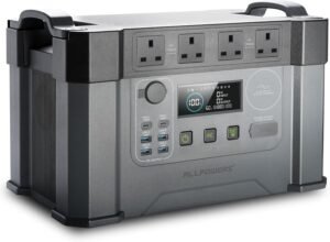 ALLPOWERS S2000 Pro 1451Wh Portable Power Station, 4x 2400W AC Outlet Solar Generator Outdoor Generator for Home Backup, Emergency, Outdoor, RV, Camping, Power Outage