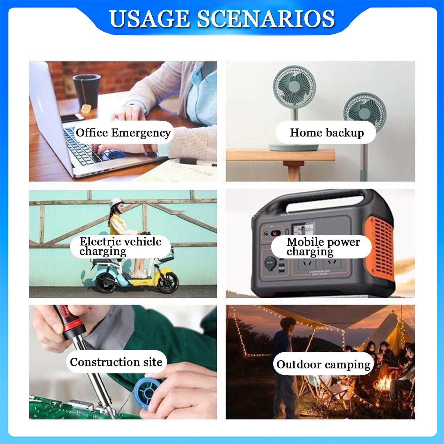 DRFGHK Pedal Generator, 100W Portable Foot Pedal Generator, Emergency Power Supply - Image 5