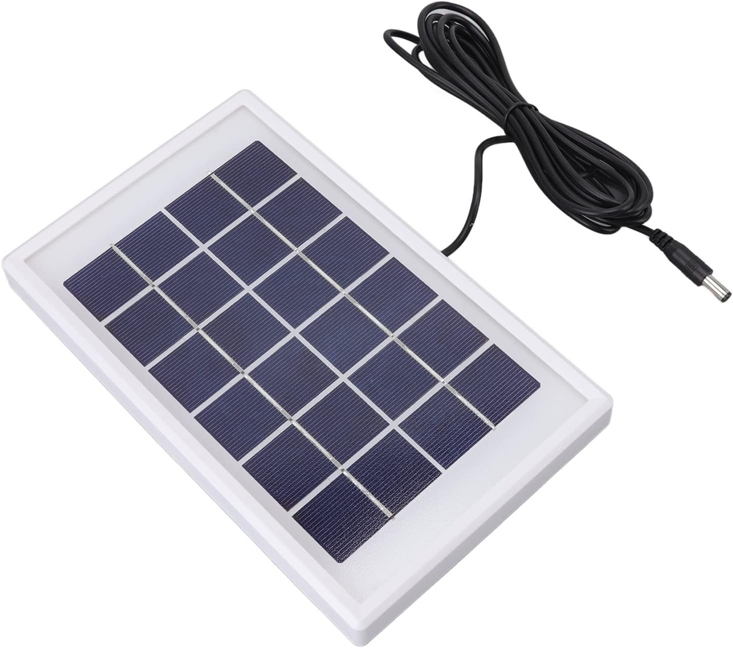 3W 6V IP65 Waterproof Solar Panel Kit High Conversion Semi Flexible Polycrystalline Silicon Solar Battery Charger for Outdoor Solar Generator 8.7 x 5.3in - Image 9