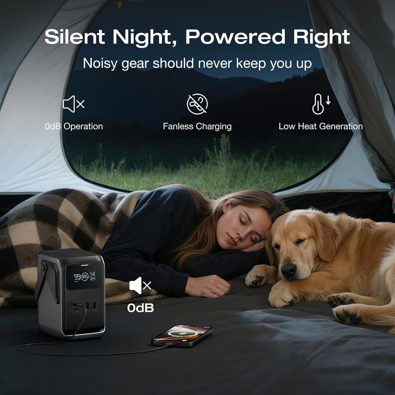 ECOFLOW Trail 200 DC Portable Power Station, 192Wh Ultra-light LFP Battery Bank with Handle, 220W Solar Generator, Fast Charge, 4 Output Port, Drop-Proof, 0 Noise for Outdoor Camping/Travel/Emergency - Image 8