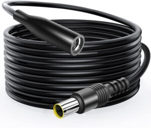 Solar Panel Extension Cable, HKY 10feet 8mm Extension Cable Female to Male Connector Power Plug for GZ Yeti Jackery 160/240/500/1000 Power Station Explorer Generator to SolarSaga 60W 100W Solar Panel