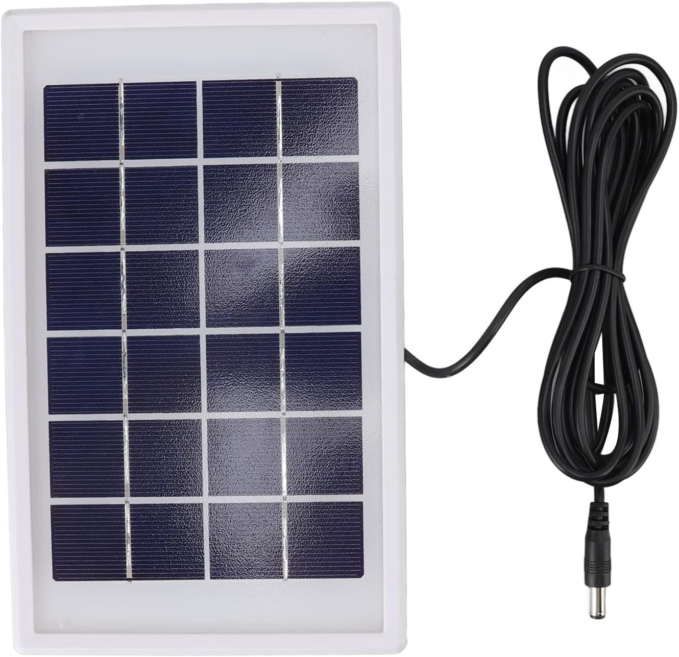 3W 6V IP65 Waterproof Solar Panel Kit High Conversion Semi Flexible Polycrystalline Silicon Solar Battery Charger for Outdoor Solar Generator 8.7 x 5.3in - Image 7