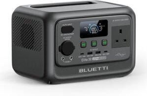 BLUETTI Solar Generator Elite 30 V2, 288Wh LiFePO4 Battery Backup 600W, AC Outlets (Power Lifting 1500W), 0-100% in 70 Min, for Camping, Road Trip, Outage (Solar Panel Optional)