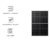 PHOTOVOLTAIC MODULE LONGI 430W, HI-MO 6 EXPLORER, MONOCRYSTALLINE, BLACK FRAME, WHITE BACKSHEET, FRAME 30 MM