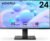 KOORUI 24 Inch Monitor, Build-in Speakers, PC Monitor IPS FHD 1080p, HDMI 1.4 (100Hz), VESA 75 x 75 mm, Adpitive Sync, Eye Care, Tilt Adjustment