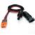 Solar Connector to XT60I-F Adapter 3.28FT 10AWG Cable for Portable Power Station Solar Generator Battery Pack