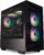 ionz Gaming PC Desktop Computer, Intel Core i5-11400F CPU, NVIDIA RTX3050 GPU, 16GB RAM, 1TB SSD, 240mm AIO Liquid Cooling, 500W 80+ PSU, Windows 11, Black – G1
