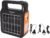 Vomeko Portable Power Station,Camping Solar Generator,Outdoor Mobile Power Supply,Outdoor Solar Generator,or Outdoor Stall Setting Camping Mobile Phone Charging Lighting LM 3609M