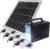 QINGDONGDZA Portable Solar Generator, 100W Portable Power Station with Solar Panel 40W,with DC AC Outlet for Home Use, LED Flashlight, RV, Outdoor Camping Adventure