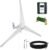 ECO-WORTHY 400W 12V/24V Wind Turbine Generator Power Kit with 40A PWM Hybrid Wind Solar Charge Controller for Marine/Household/Hybrid Solar Wind Power System¡­