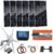 AUECOOR 1000 Watts Wind Solar Powered System(Hybrid System Kit): 400W Wind Turbine Generator + 6pcs 100W Monocrystalline Solar Panel + 2000W Pure Since Wave Inverter(Peak 4000W)+Accessories