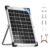 SARONIC 10W Solar Panel Battery Maintainer Trickle Charger 12V High-Efficiency Monocrystalline Module PV Power for Home, Motorhome, Sheds, Caravan, Campervan, Camping and Other Off-Grid Applications