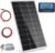 100W Solar Panel 12V Battery Chager + 20A PWM Charge Controller + Extension Cables+ Z Mounting Brackets…
