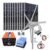 AUECOOR 1600W Solar Panel Wind Turbine Generator Kit: 10 pcs 120W Mono Solar Panel+ 400W Wind Turbine+ MPPT solar controller + wind controller+3000W Power inverter for 12V/24V Battery