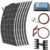 12V Flexible Solar Panel 600W 100W 200W 300W 400W 500W Bendable Waterproof Monocrystalline Best Solar Panel for RV Boat Waterproof and Durable (Color : 600w Solar Kit)