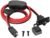AAOTOKK SAE to SAE Solar Power Outlet Sidewall Port Cable,12AWG Weatherproof SAE Quick Connect Solar Panel Mount Universal Recessed with 20A Fuse Cable for Generator Battery Charger(1.5M/5ft-1Pack)