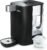 BRITA Cube Ambient & Hot Water Dispenser Black (4.0 L) various temperature and cup-size presets, ultimate safety with UV-C technology for bacteria-free water & integrated MAXTRA PRO filter
