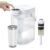 Waterdrop FreshTaste Soften Water Instant Electric Rechargeable Water Filter Jug, 4L Water Filter Dispenser, Reduce Calcium, Chlorine, Lead, Copper, Purify, White (Replacement Filter: WD-EWFS)
