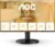 AOC 27B3HA2 – 27 Inch FHD Monitor, 100Hz, IPS, 1ms, FlickerFree, Speakers, 3 sided Frameless, LowBlue Light (1920 x 1080, 250 cd/m2, HDMI 2.0 / DP 1.4)
