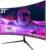 CRUA 27 Inch 100Hz Curved Gaming Monitor, Full HD 1080P 1800R Frameless Computer Monitor, 1ms GTG with FreeSync, Low Motion Blur, Eye Care, VESA, HDMI