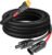 Naponal 12AWG-20ft Advanced Solar to XT60 Charging Cable,Redesign Solar Panel Connector to XT60i Adapter Extension Wire for EF ECOFLOW RIVER DELTA Portable Power Station RV Solar Panel Solar Generator
