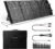 ELECAENTA 120W ETFE Solar Charger PD45W Type-C USB QC3.0 DC-XT60/Anderson Foldable Monocrystalline Solar Panel Kit for Portable Generator Power Station Van Smartphone Laptop with 10-in-1 DC Connector
