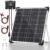 Voltset 20W 12V Solar Panel Kit, Monocrystalline Solar Battery Trickle Charger Maintainer + Upgrade 10A MPPT Charge Controller + Adjustable Mount Bracket for Car, RV, Boat, Motorcycle, Gate Opener
